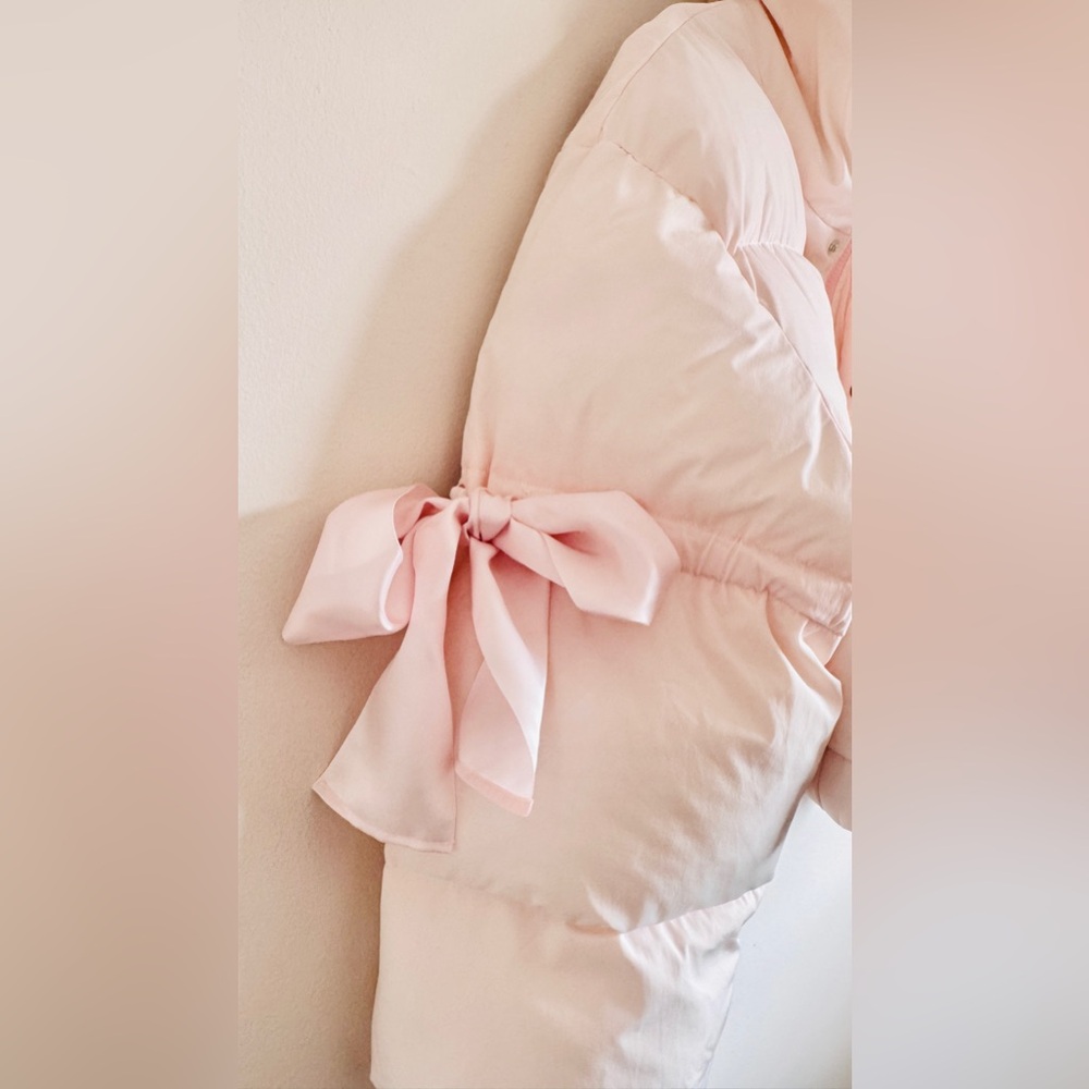 NWT Selkie Castle pink marshmallow puffer coat - Picture 9 of 16